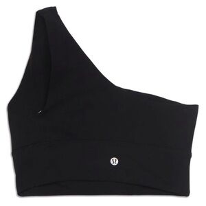 lululemon athletica Black One-Shoulder Sports Bra